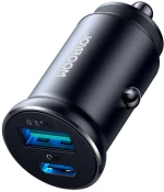 Joyroom JR-CCN05 mini Metal Car Charger 30W USB-A+USB-C