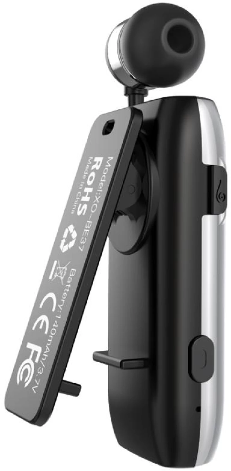 XO BE37 Retractable Ενσύρματο Ακουστικό με Μεγάλη Διάρκεια