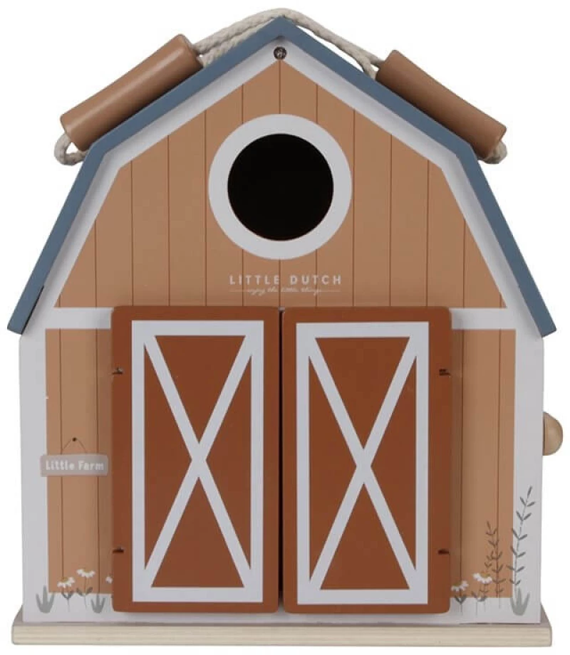 Ξύλινο Κουκλόσπιτο Φάρμα Little Farm - Little Dutch (7152)