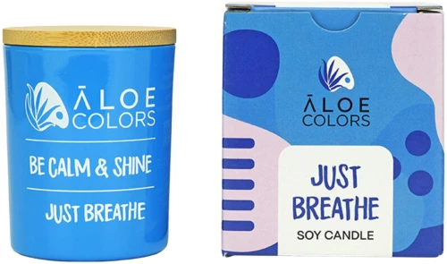 Aloe Colors Just Breathe Αρωματικό Κερί Σόγιας 150gr