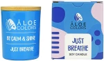Aloe Colors Just Breathe Αρωματικό Κερί Σόγιας 150gr