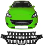 Μάσκα Για Opel Corsa E 14-19 Κυψελωτή Μαύρη Ματ 1 Τεμάχιο (CAR0020265)