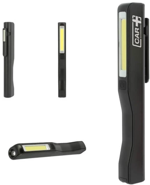 Φακός Μπαταρίας Μαύρος COB Led Mini Flashlight CAR+ 240Lm / 80Lm 3W LWLDISP (CAR0025598)