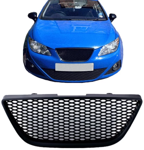 Μάσκα Για Seat Ibiza 6J 08-12 Κυψελωτή Μαύρη 1 Τεμάχιο (CAR0012965)