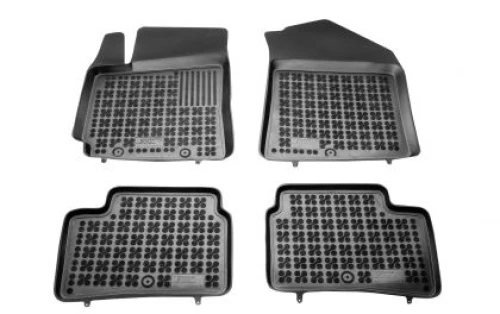 Λαστιχένια πατάκια Rezaw Plast για Hyundai i10 II (2014+) - τύπου σκαφάκι - 4τμχ.