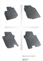 Λαστιχένια πατάκια Frogum για Honda Jazz (2008+) - 4τμχ.