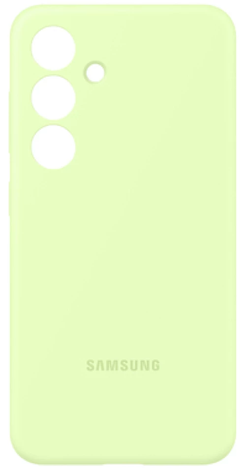 ORIGINAL SAMSUNG SILICONE COVER SAMSUNG S24 PLUS light green backcover