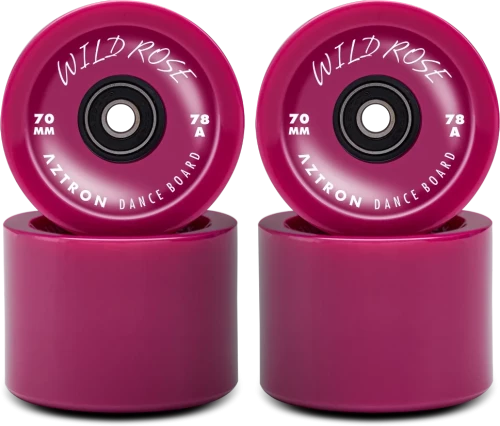 Surfskate/danceboard Wheels Rasberry Rose