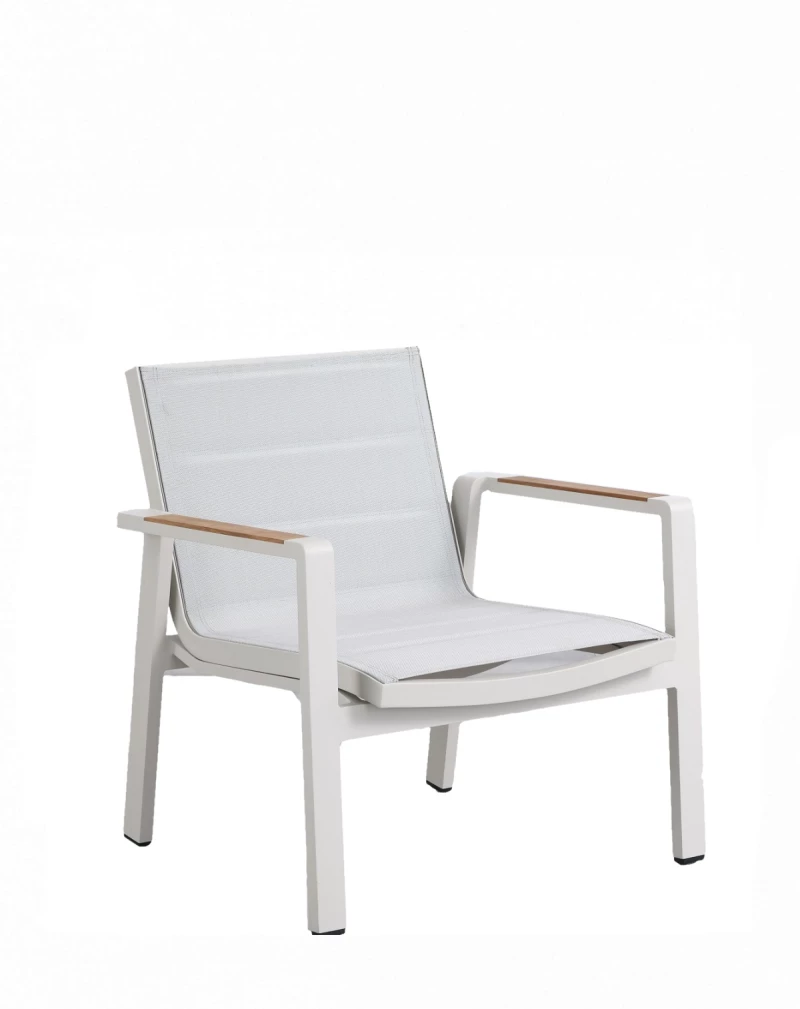 Nofi 2.0-2 Lounge Set white-grey - Αλουμίνιο