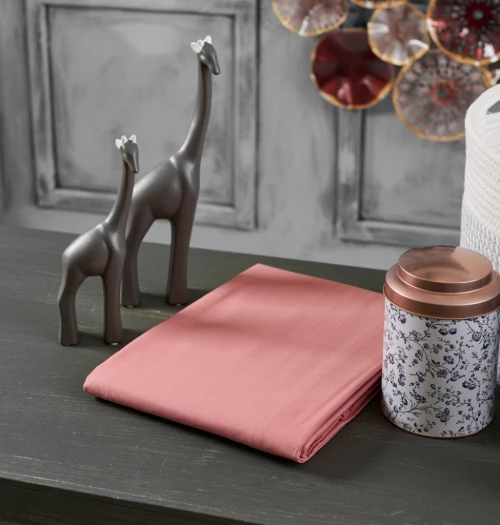 Παπλωματοθήκη Μονόχρωμη Power Nap - Dusty Pink, Υπέρδιπλο (220x240)