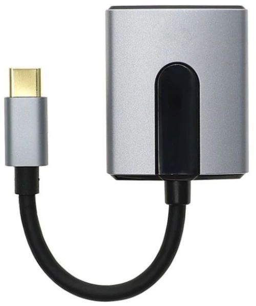 4SMARTS  Προσαρμογέας Μετατροπέας USB-C σε HDMI 4K με "Easy Projection" (Ασημί)