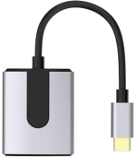 4SMARTS  Προσαρμογέας Μετατροπέας USB-C σε HDMI 4K με "Easy Projection" (Ασημί)