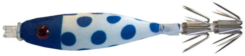 Oceanic Team Amica Pajama Silicon Squid Jig 75mm - PAJAMA BLUE WHITE 107