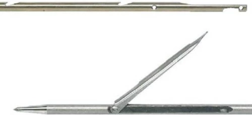 Tech Pro Βέργα Ταϊτής Λαστιχοβόλου Μονόφτερη Inox 6.5mm - 130cm 130cm