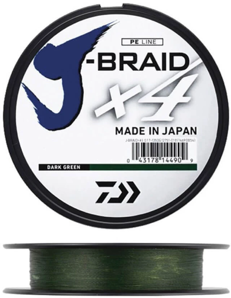 Daiwa J Braid X4 270m - 0.21mm 0.21mm