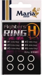 Maria Japan Fighters Ring H-Split Rings - #3 #3