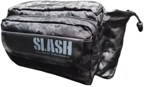 Slash Hip Bag Middle Sl275 Large Black Camo