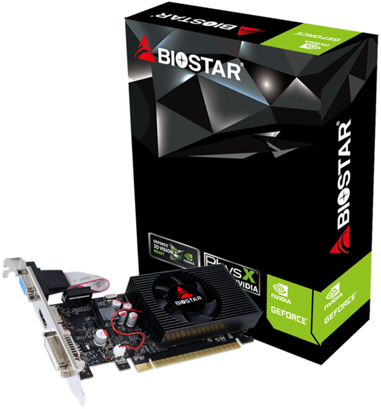 BIOSTAR VGA GeForce GT730 VN7313THX1-TBARL-BS2, DDR3 2GB, 128bit
