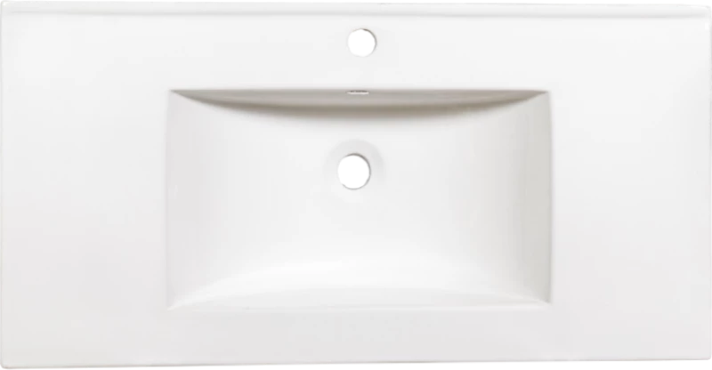 Νιπτήρας SLIM 90 γυαλιστερή πορσελάνη 90x46cm