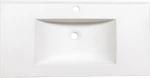 Νιπτήρας SLIM 90 γυαλιστερή πορσελάνη 90x46cm