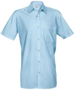 Ανδρικό πουκάμισο κοντομάνικο LIGHT BLUE