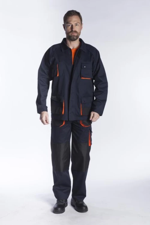 Σακάκι εργασίας NAVY/ORANGE