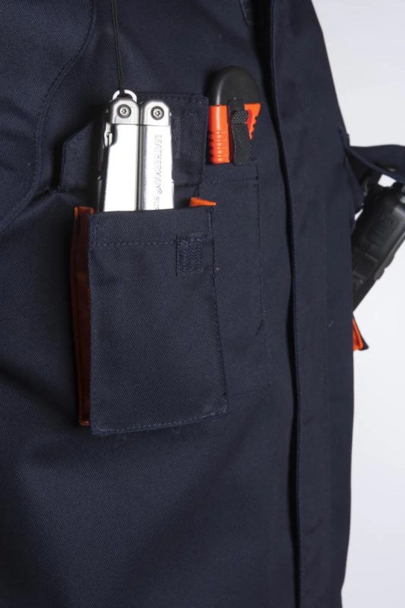 Σακάκι εργασίας NAVY/ORANGE