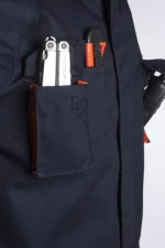 Σακάκι εργασίας NAVY/ORANGE