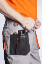 Βερμούδα εργασίας NAVY/ORANGE
