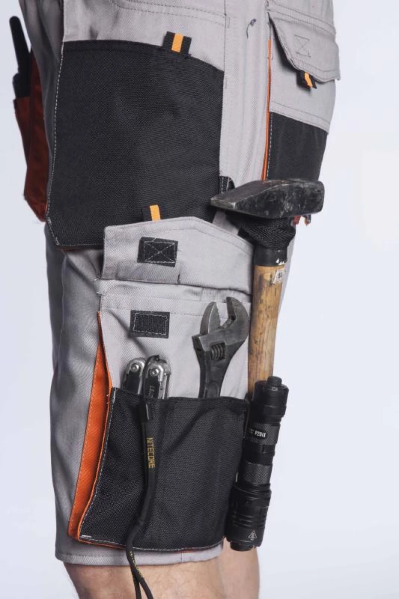 Βερμούδα εργασίας NAVY/ORANGE