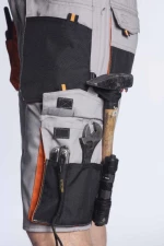 Βερμούδα εργασίας NAVY/ORANGE