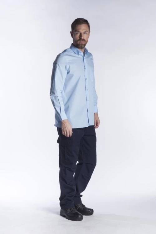 Ανδρικό πουκάμισο μακρυμάνικο LIGHT BLUE