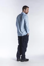 Ανδρικό πουκάμισο μακρυμάνικο LIGHT BLUE