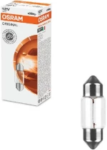 Λάμπα Σωληνωτή 31mm C10W SV8.5-8 12V 10W Osram 6438 1 Τεμάχιο