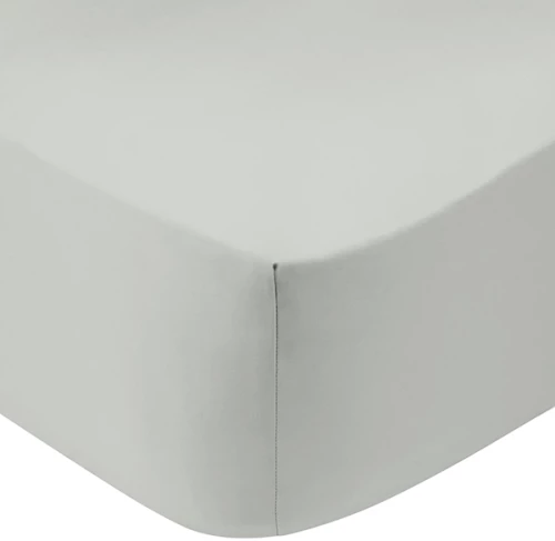 Κατωσέντονο Cotton Feelings με λάστιχο 106 Light Grey Διπλό (160x200 30)