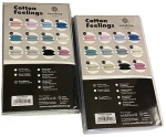 Σετ Σεντόνια Cotton Feelings 107 Dark Grey Υπέρδιπλο (235x270)