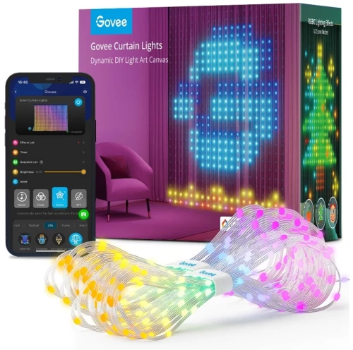 Govee - WiFi & Bluetooth Curtain Lights / Home and Kitchen