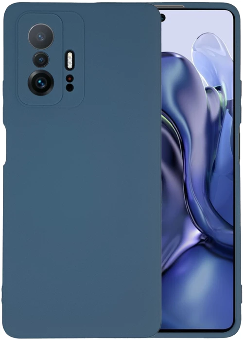 Θήκη Σιλικόνης My Colors Sonique Xiaomi Xiaomi 11T / Xiaomi 11T Pro Μπλε Σκούρο - Sonique - Μπλε Σκούρο - Xiaomi 11T, Xiaomi 11T Pro