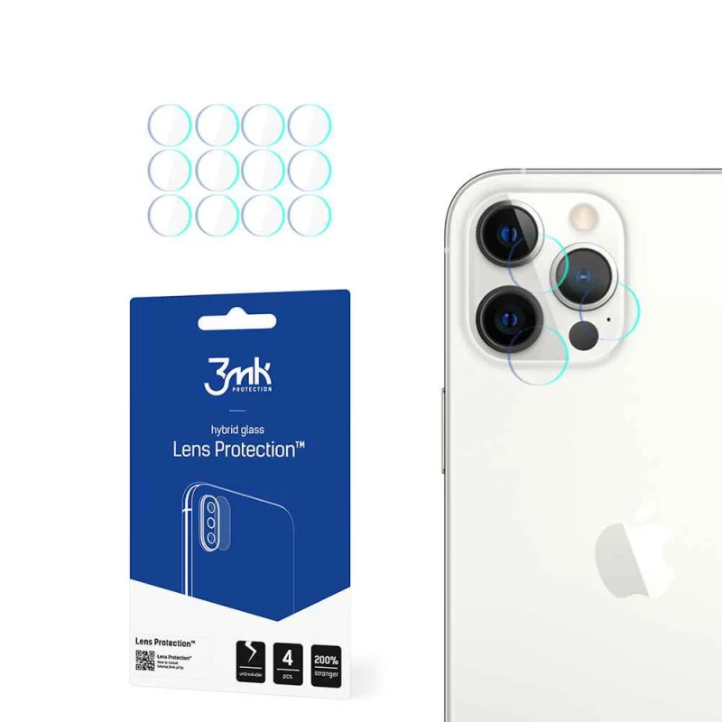 3MK FG Camera Lens Flexible Glass Film Prοtector 7H Apple (4τμ) iPhone 13 Pro Max - 3MK - iPhone 13 Pro Max