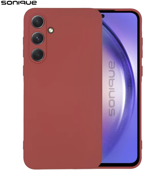 Θήκη Σιλικόνης My Colors Sonique Samsung Galaxy A55 5G Μπορντό Ανοιχτό - Sonique - Μπορντό Ανοιχτό - Galaxy A55 5G