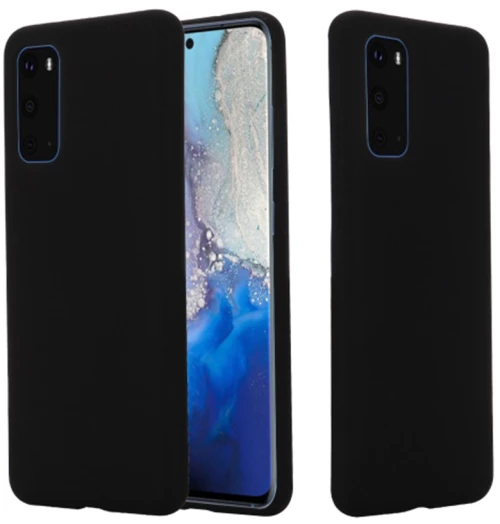 Θήκη Σιλικόνης My Colors Sonique Samsung (Big Camera Hole) Galaxy S20 Μαύρο - Sonique - Μαύρο - Galaxy S20 - Θήκες Πλάτης