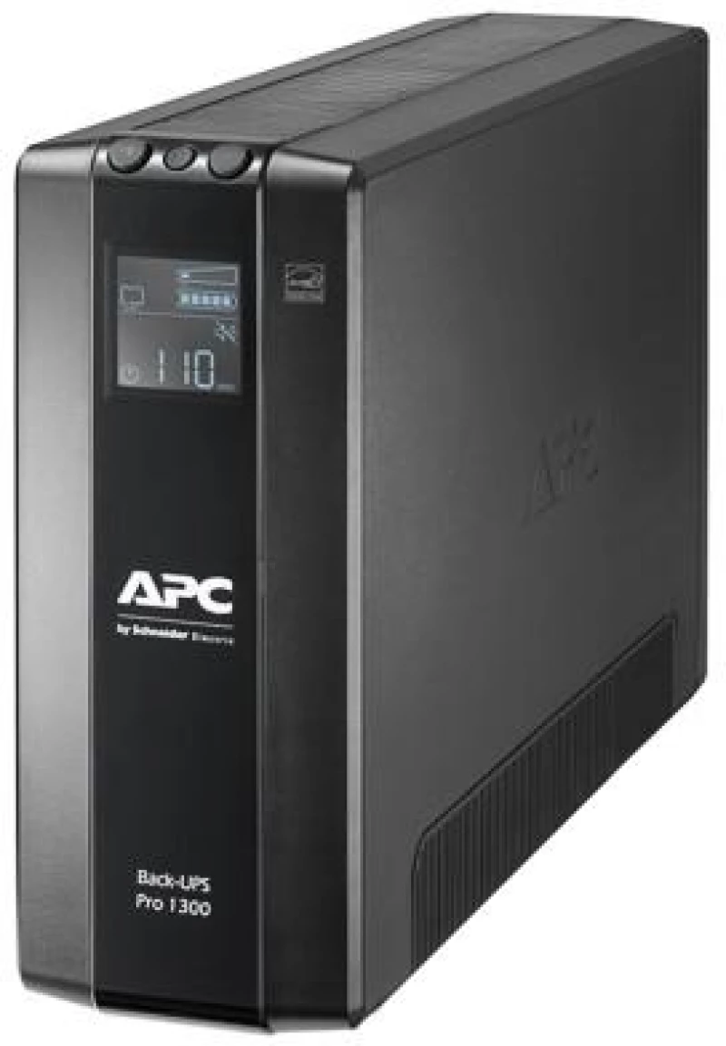 APC BR1300MI uninterruptible power supply (UPS) Line-Interactive 1300 VA 780 W 8 AC outlet(s) Black (BR1300MI)