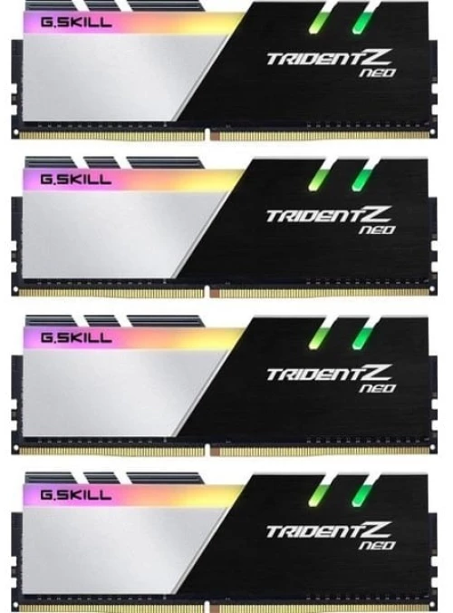G.Skill Trident Z Neo 64GB DDR4 RAM με 4 Modules (4x16GB) και Ταχύτητα 3600 για Desktop (F4-3600C16Q-64GTZNC)