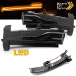 Φλας Καθρέπτη Για Volvo XC60 14-17 Facelift Smoke Dynamic Led 2 Τεμάχια