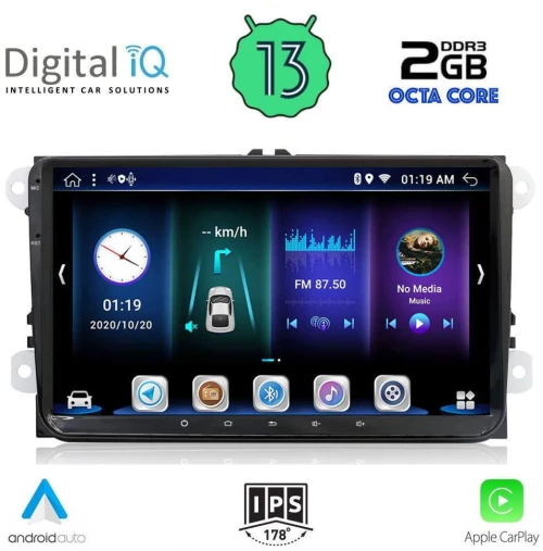 DIGITAL IQ BXE 589_CPA (9'' DECK) MULTIMEDIA OEM VW – SKODA – SEAT GROUP mod. 2004-2014