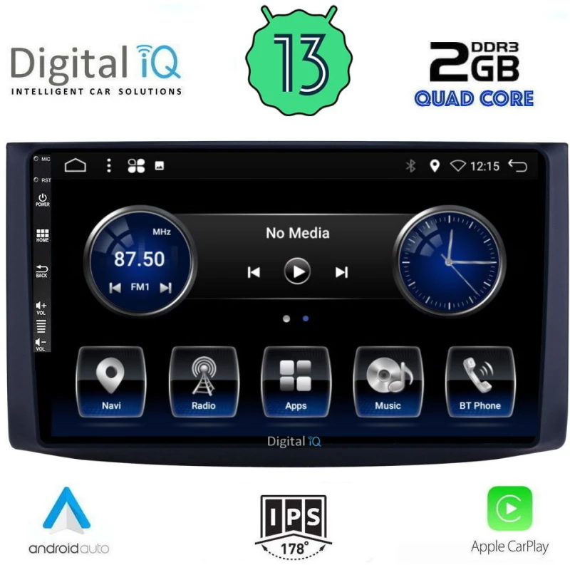 DIGITAL IQ BXH 3072_CPA (9inc) MULTIMEDIA TABLET OEM CHEVROLET AVEO mod. 2006-2010