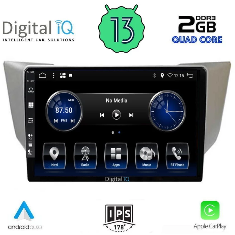 DIGITAL IQ BXH 3345_CPA (9inc) MULTIMEDIA TABLET OEM LEXUS RX 300 – 400 mod. 2003-2008
