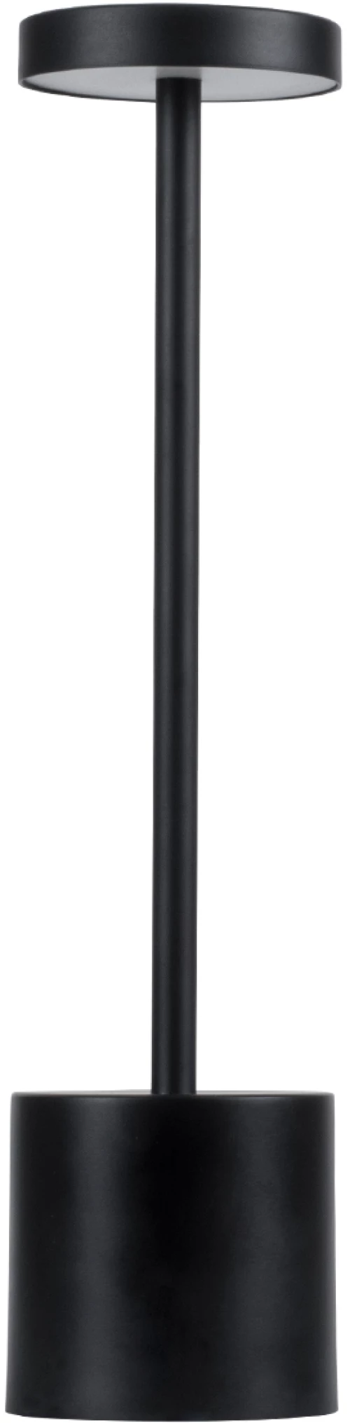 GloboStar® JOJO 76520 Μοντέρνο Επιτραπέζιο Φωτιστικό Πορτατίφ LED 1.5W 105lm 120° DC 5V Επαναφορτιζόμενο με Μπαταρία Li-ion 1800mAh - Διακόπτη Αφής με 3 Εναλλαγές Φωτισμού CCT Θερμό - Φυσικό - Ψυχρό 1500K - 4500K - 6000K Dimmable - D8 x H34