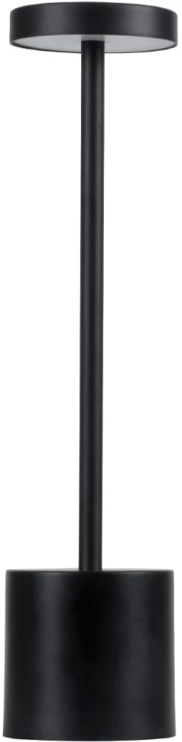 GloboStar® JOJO 76520 Μοντέρνο Επιτραπέζιο Φωτιστικό Πορτατίφ LED 1.5W 105lm 120° DC 5V Επαναφορτιζόμενο με Μπαταρία Li-ion 1800mAh - Διακόπτη Αφής με 3 Εναλλαγές Φωτισμού CCT Θερμό - Φυσικό - Ψυχρό 1500K - 4500K - 6000K Dimmable - D8 x H34