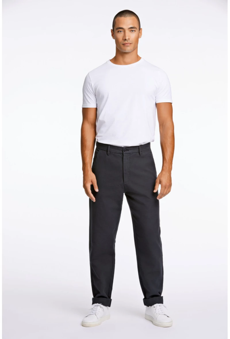 Lindbergh Casual Pants Wide fit/Black